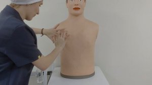 Проведение сравнительной перкуссии легких (аккредитационный алгоритм)