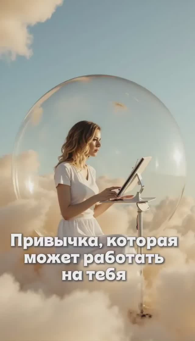 «Привычка, которая может работать на тебя»