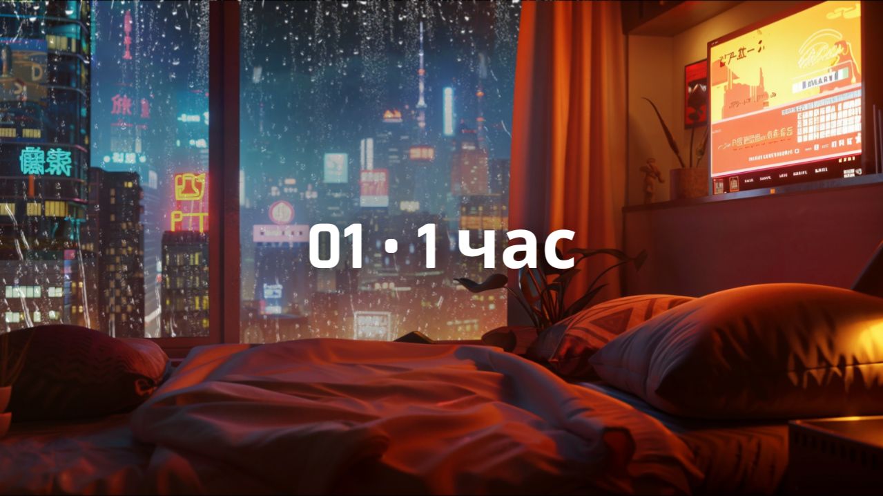 🌧️ Звук дождя и спокойная эмбиент-музыка для сна, работы и расслабления