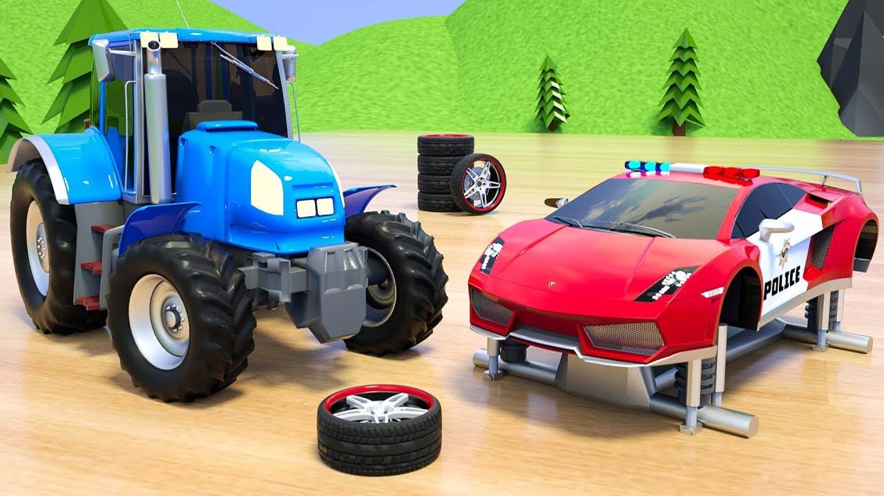 Мы собираем информацию о запасных частях для полицейских машин, тракторов и другой техники