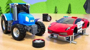 Мы собираем информацию о запасных частях для полицейских машин, тракторов и другой техники