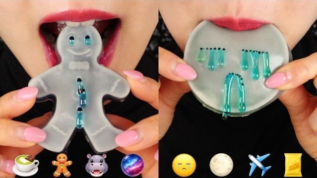 ВОСКОВЫЕ КОНФЕТЫ, МЕДОВОЕ ЖЕЛЕ АСМР НОВЫЕ КОРЕЙСКИЕ ЗАКУСКИ ASMR САХАРНАЯ ПОМАДКА ASMR 🌑