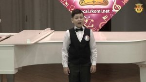 Конкурс О.Сосновской 2019 Жахалов Георгий, 1 тур, 11 лет, Алтайский край, г.Барнаул, МБУ ДО «ДШИ №6»