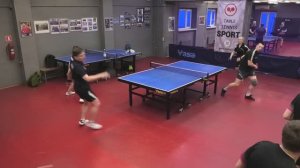 I ф. Закзун/Орлова (1203) - Сергеев/Ланцетова (1181) 19.04 Парный турнир по настольному теннису