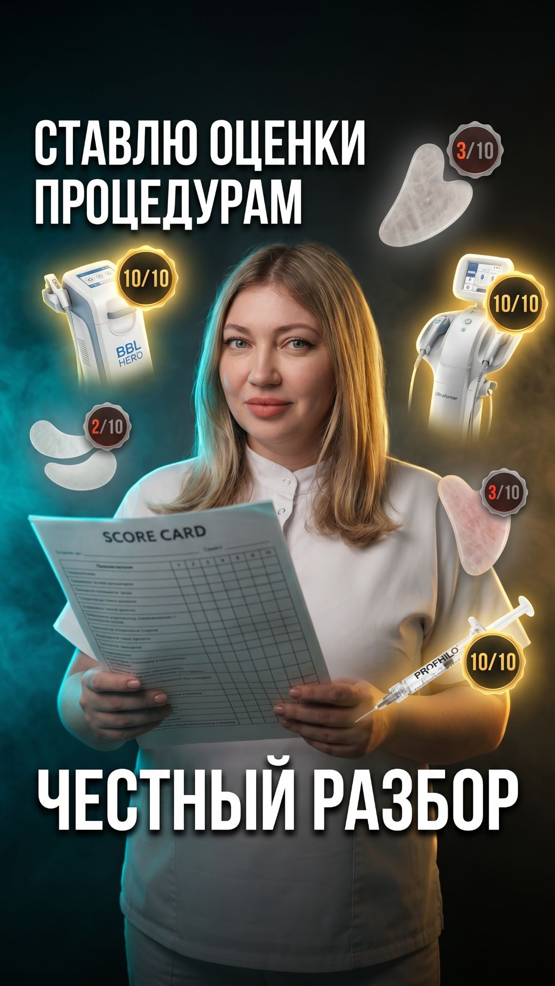 Ставлю честные оценки процедурам и трендам 📊