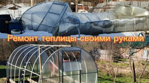 Ремонт теплицы своими руками из полипропиленовых труб 🔧 Бюджетно и надежно
