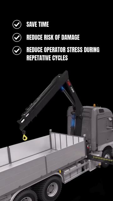 SAF (Semi Automatic Folding) - полуавтоматическая парковка крана