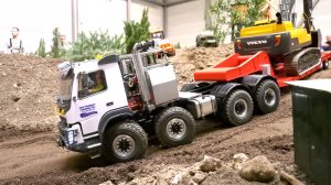 Супер выставка радиоуправляемых автомобилей и экскаваторов в действии!