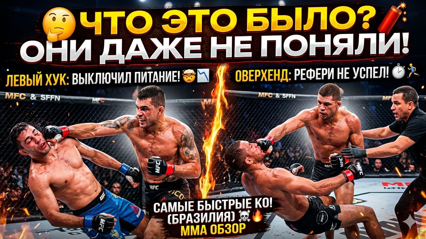 ЛУЧШИЕ НОКАУТЫ С ТУРНИРОВ ММА -2026, часть четвертая