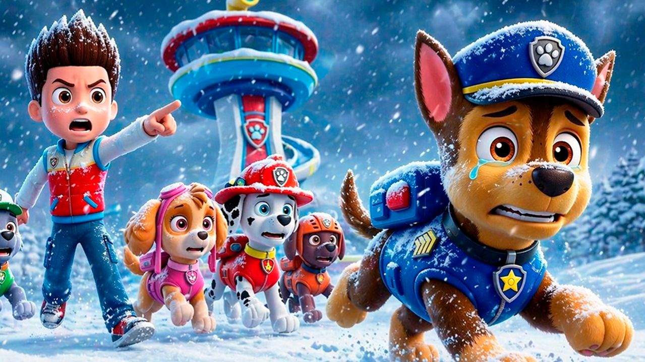 РАЙДЕР ВЫГНАЛ ГОНЩИКА ИЗ КОМАНДЫ ЩЕНЯЧИЙ ПАТРУЛЬ в МОРОЗ на УЛИЦУ в МАЙНКРАФТ