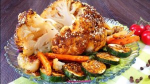 Обалденная запечённая капуста с кунжутом - хрустит громче, чем чипсы! 💥🥦