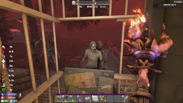 42)7 DAYS TO DIE НОЧЬ ДВАДЦАТЬ ПЕРВАЯ КРОВАВАЯ БОЙНЯ