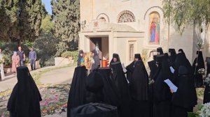Празднование Целования в Горненском монастыре Иерусалима