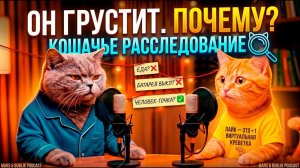 ❤️ У него плохое настроение. Причины нет. Мы расследуем.