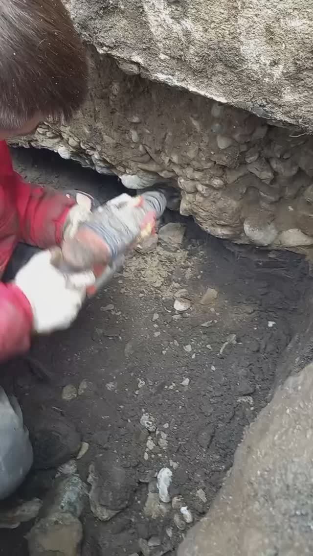 Под фундаментом дома оказалось отсутствие подушки