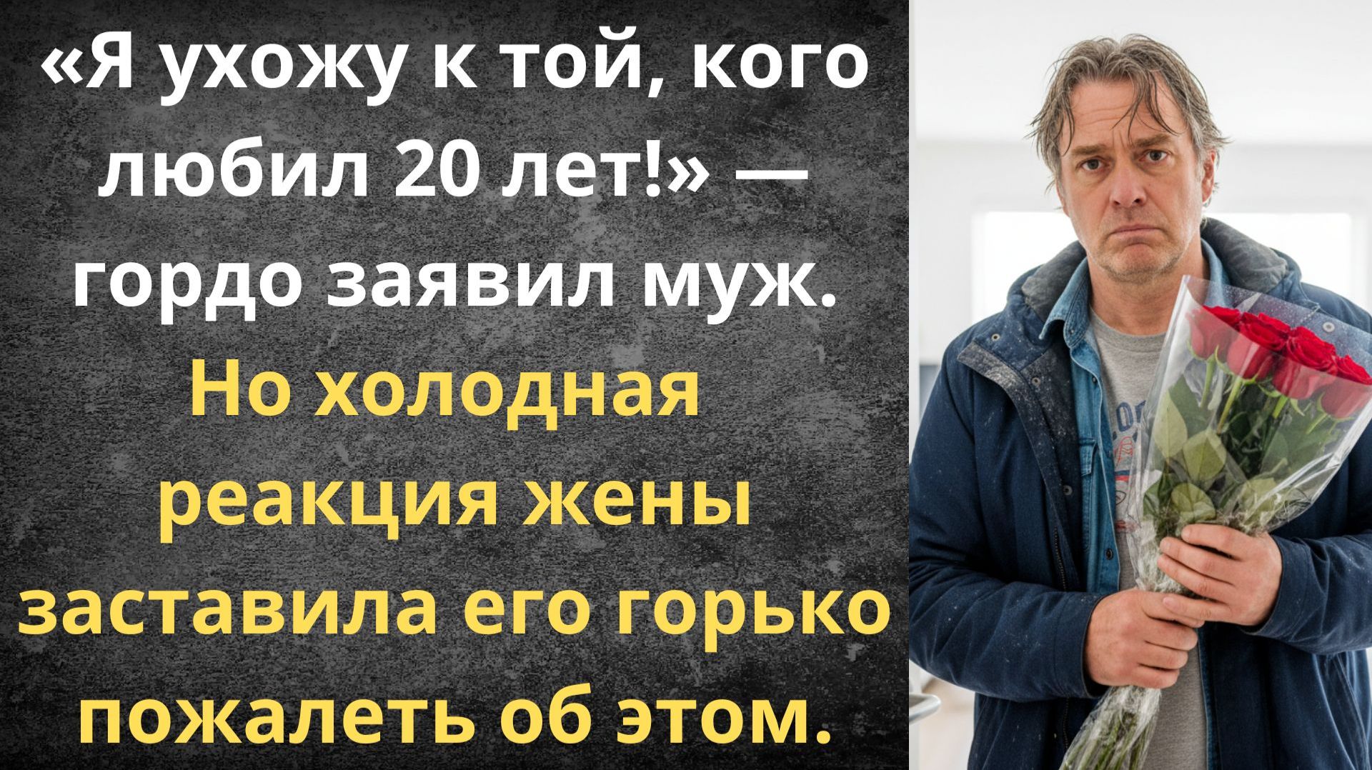 Ушел к другой, а теперь обиделся | Истории из жизни