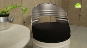 Декор для дачи! Кресло из садовой бочки. Садовая мебель своими руками