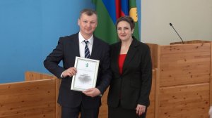 В Советском наградили работников органов местного самоуправления. ТК «Первый Советский»