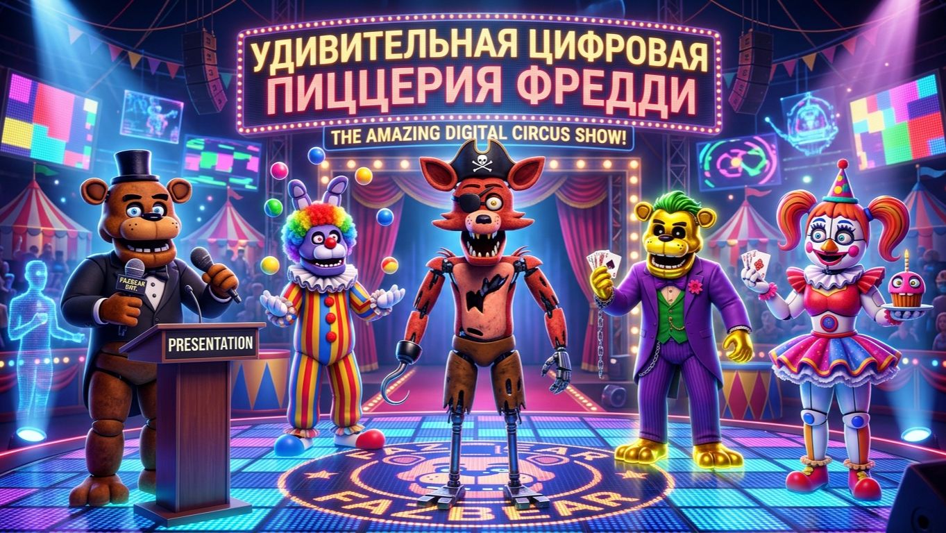 УДИВИТЕЛЬНАЯ ЦИФРОВАЯ ПИЦЦЕРИЯ ФРЕДДИ ФАЗБЕРА - FRED AND PALS