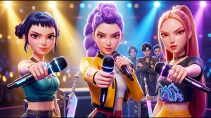 Хантрикс принимает ответные меры после того, как ее спровоцировали Саджа Бой - KPOP Hunters