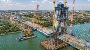 Как Япония построила массивный стальной мост через залив Кессенума способный выдержать цунами.