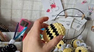 Я снова снимаю мастер - класс/ новый мк/ в голове много образов новых игрушек/ много пчелок