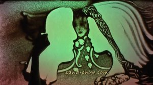 Sand art "Love story" | Песочное шоу "История любви" | Sand-Show studio ❤