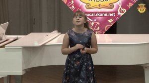 Конкурс О.Сосновской 2019 Кураева Юлия, 1 тур, 11 лет, Иркутская обл., г. Тайшет, МКУДО «ДМШ №2»