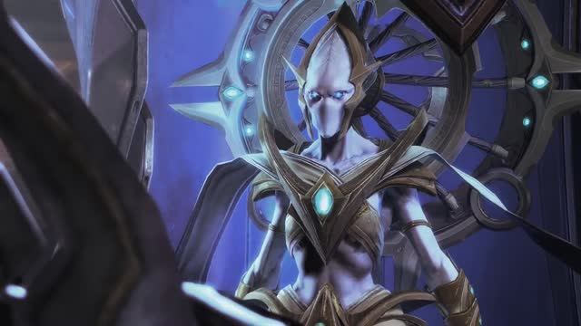 StarCraft II Legacy of the Void - Миссия 17 Возвращение тамплиеров. Прохождение без комментариев.