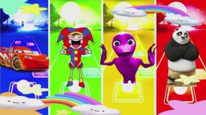 МУЛЬТИКИ ДЛЯ ДЕТЕЙ: МОЛНИЯ МАКВИН, ПОМНИ, КУНГ-ФУ ПАНДА И ЗЕЛЕНЫЙ ИНОПЛАНЕТЯНИН 🚗🤡🐼👽