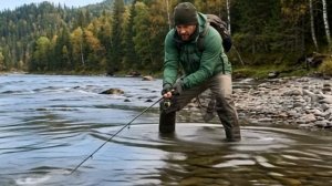 Рыбак поймал на реке огромную щуку на 24 кг