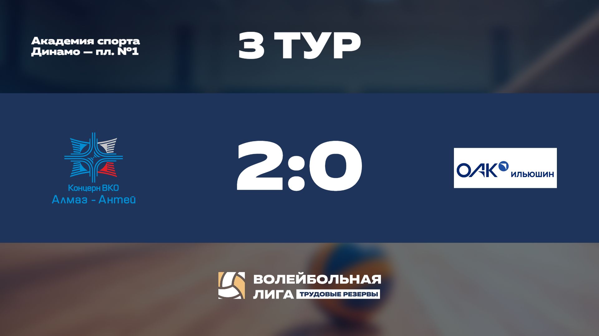 Обзор | 3 тур | Концерн ВКО "Алмаз-Антей" - ПАО «Ил»