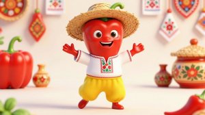 🌶️🥬ТАНЦЕВАЛЬНАЯ МУЛЬТИК‑ПЕСЕНКА ДЛЯ ДЕТЕЙ: ТАНЦЫ С ПЕРЧИКОМ И КАПУСТОЙ!👶🎶 Детские песенки