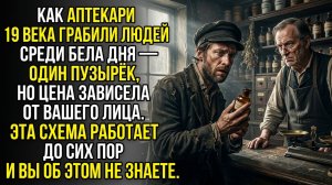 КАК АПТЕКАРИ 150 ЛЕТ НАЗАД ПРИДУМАЛИ СХЕМУ КОТОРАЯ ГРАБИТ ВАС ПРЯМО СЕЙЧАС