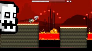 Geometry Dash Subzero прохождение Press start | Geometry Dash Subzero