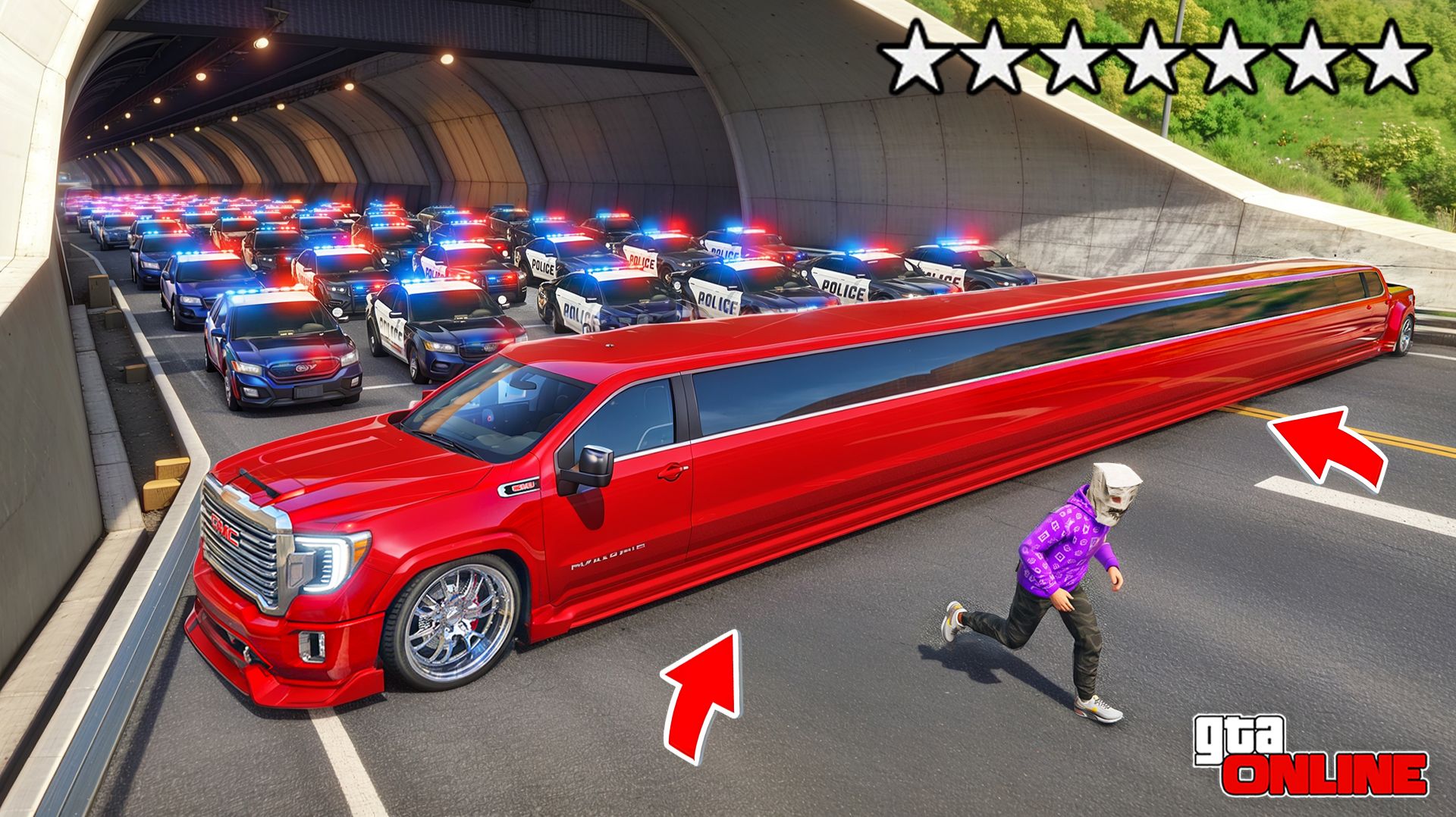 УГНАЛ САМЫЕ ДЛИННЫЕ ЛИМУЗИНЫ У КОПОВ В ГТА 5 ОНЛАЙН! АВТОУГОНЩИК ПРОТИВ КОПОВ | СОБРАЛ ВСЕ ЛИМУЗИНЫ