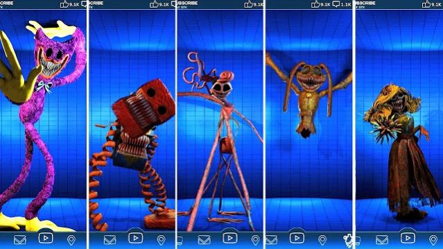 НОЧНОЙ КОШМАР ПОППИ ПЛЕЙТАЙМ ГЛАВА 4 В АНИМАЦИЯХ МАСТЕРСКОЙ FNAF AR