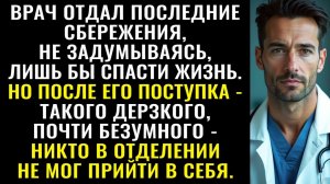 Истории из жизни| Врач отдал последнее ради жизни |Аудио рассказы|Жизненные истории