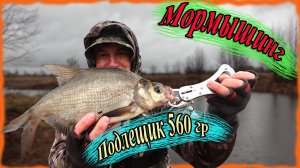 Дождь лил не переставая, но он КЛЕВАЛ! Весенний мормышинг