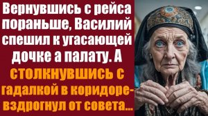 Душевные рассказы. Истории про любовь. Вернувшись из рейса пораньше, Василий спешил к угасающей..