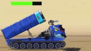 Tearing down Hell Dora  MKZT Ballistic Missile Carrier  Vs Truck Crane Tank  Мультики про танки