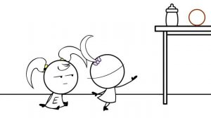 Emma & Kate _Milk Coma_ - EK Doodles Funny Cartoon Animation