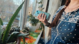 радуюсь вечеру и весне в деревне