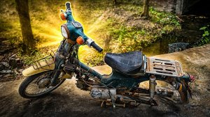 Реставрация старого ржавого мотоцикла