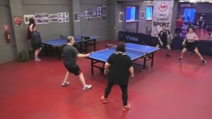 отбор Чирков/Нельсон (1473) - Здобнов/Шомысова (974) 19.04 Парный турнир по настольному теннису