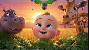 "В Африке реки вот такой ширины!" — Весёлый детский клип