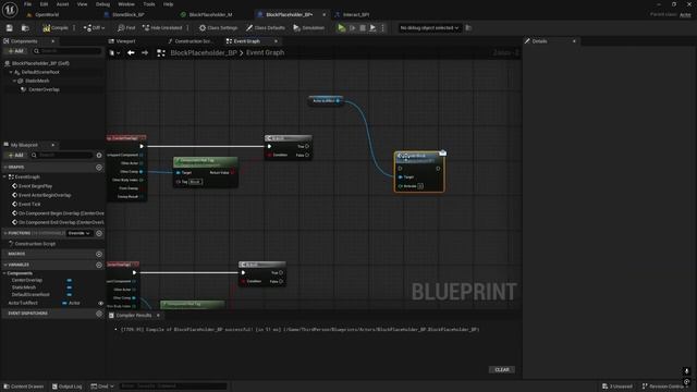 Урок RPG 138. Места для установки блоков (Unreal Engine 5)
