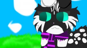 Арт на конкурс чёрнохвостки или кейт