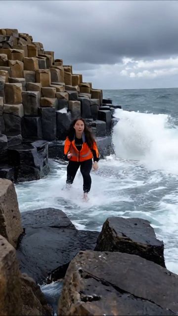 Каменные ступени у моря #Природа #Пейзаж #Авторы