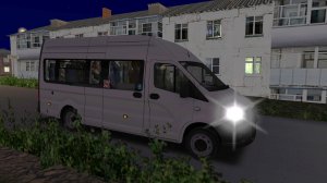 Поездка на GAZelle Next A65R32 по маршруту №2 по карте Русская Глубинка 2.6